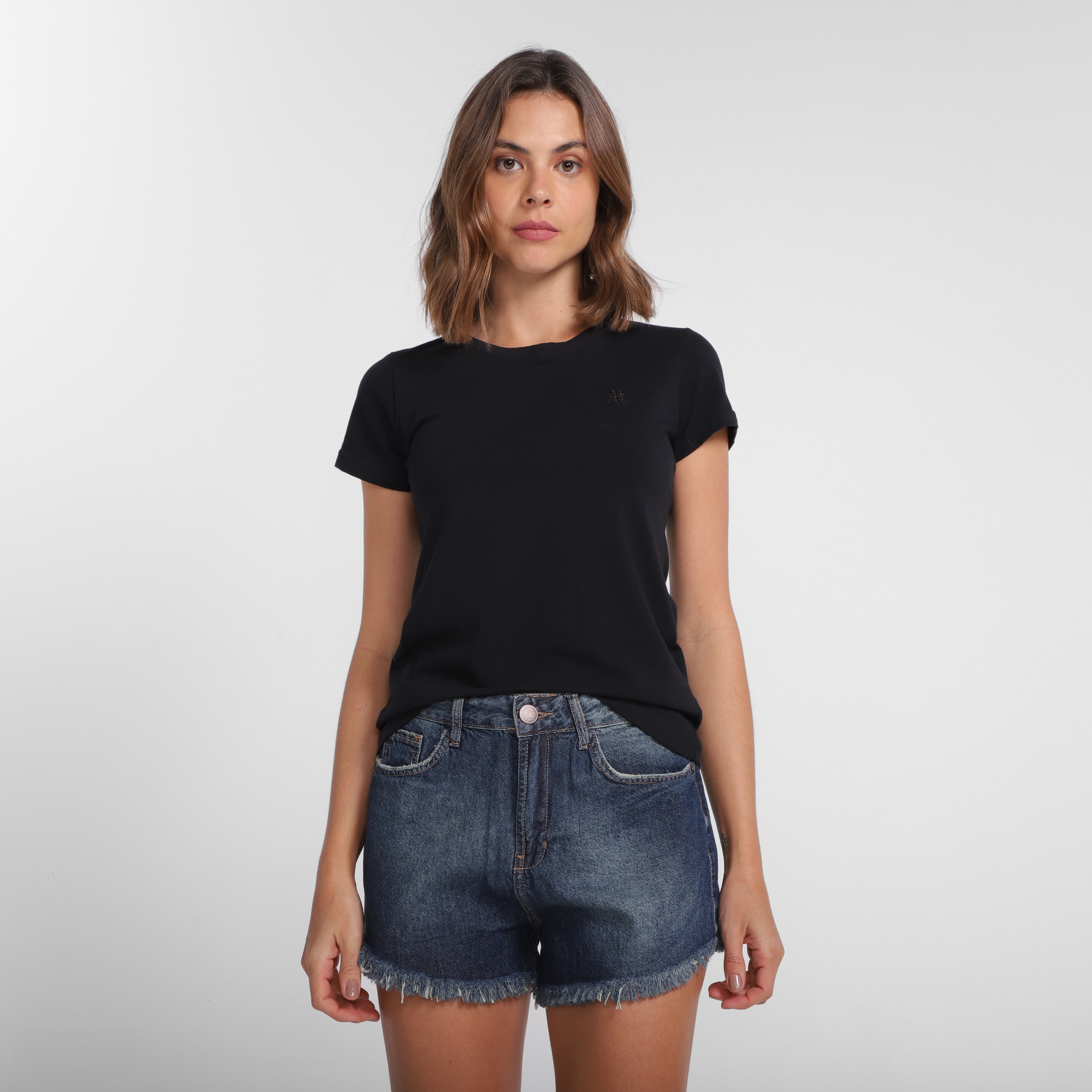 camisa polo wear basica feminina