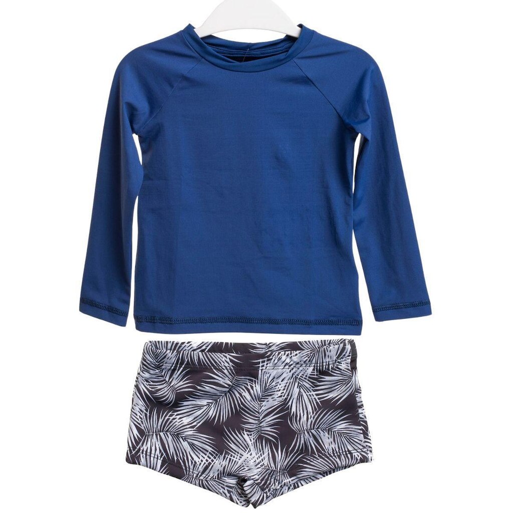 Kit Camiseta UV + Sunga Infantil Juvenil Com Proteção Solar