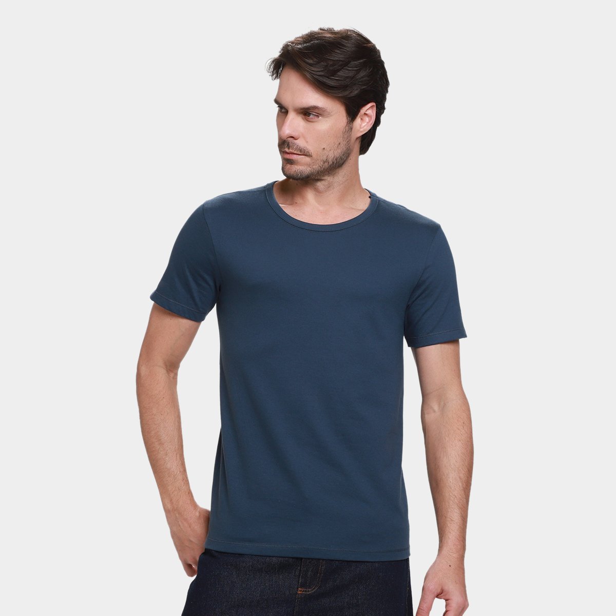 Kit Camisetas Hering Básicas Com 3 Peças Masculinas - 1