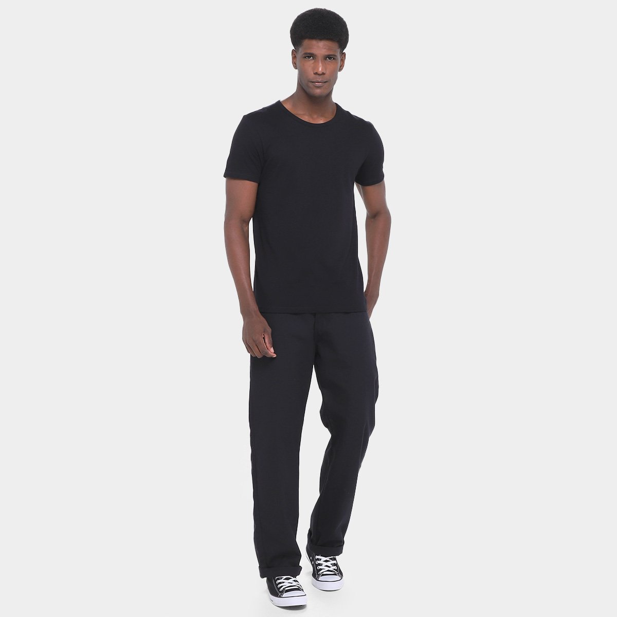 Kit Camisetas Hering Básicas Com 3 Peças Masculinas - 6
