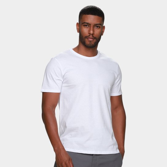 Kit Camisetas Hering Slim Básicas 2 Peças Masculino