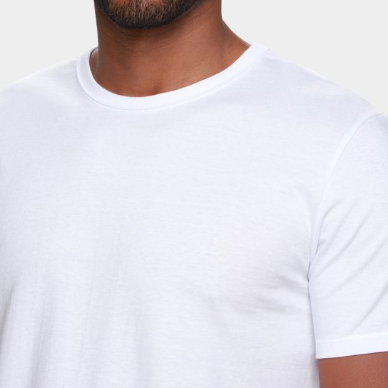 Kit Camisetas Hering Slim Básicas 2 Peças Masculino