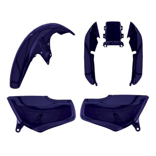 Kit Carenagem Pro Tork CG Titan 1996/1997 Azul Enseada - Azul Menor preço em Kit Carenagem Pro Tork CG Titan 1996/1997 Azul Enseada - Azul