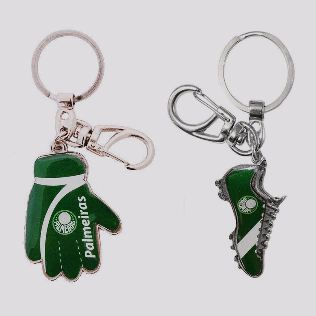 Kit Chaveiros Palmeiras Chuteira e Luva