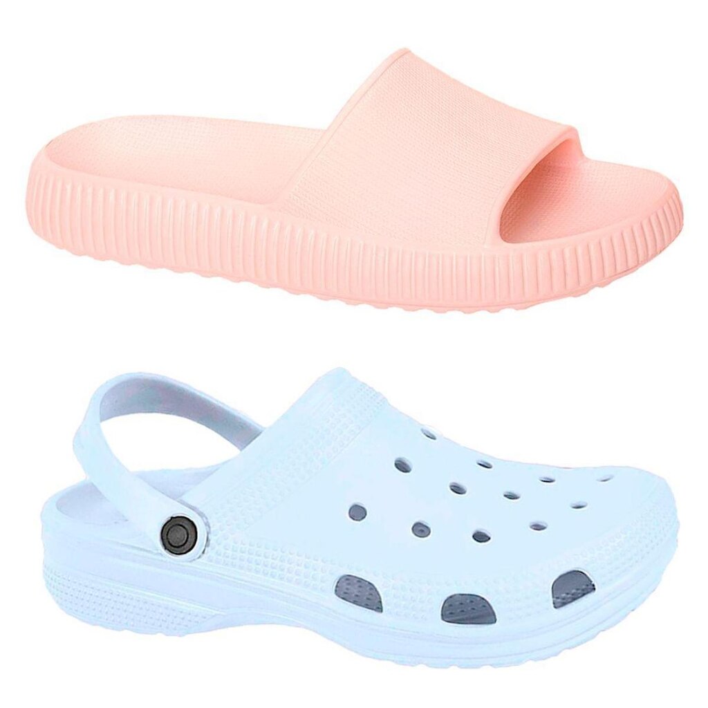 Kit Chinelo + Babuche Nuvem Original Muito Leve e Macio Unissex