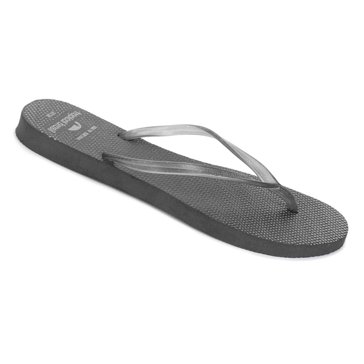 Kit  Chinelo Tropical Brasil Estampado Slim + Bolsa Feminino - 2