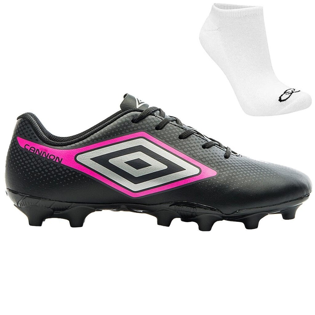 Kit Chuteira Campo Umbro Cannon e Meia