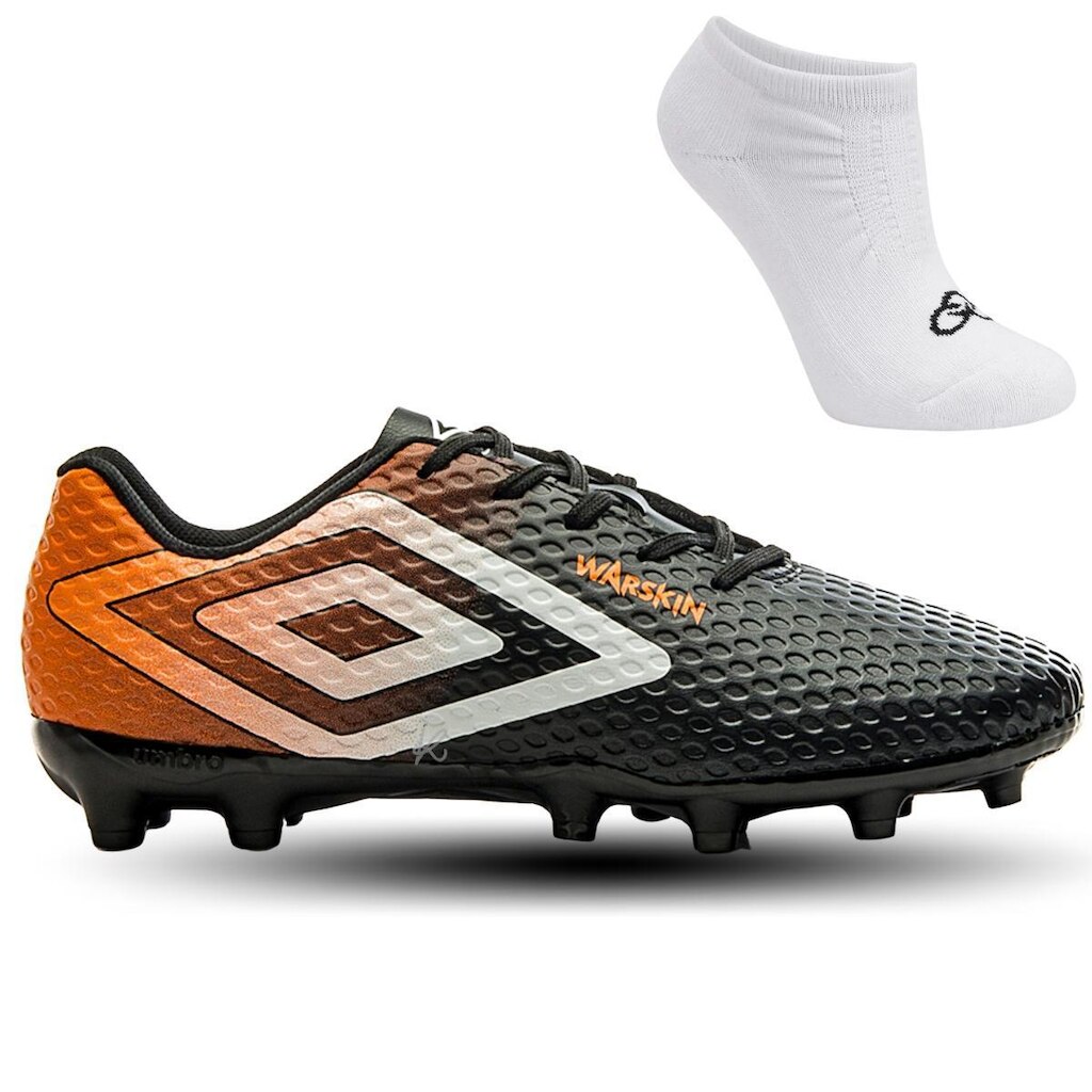 Kit Chuteira Campo Umbro Warskin e Meia
