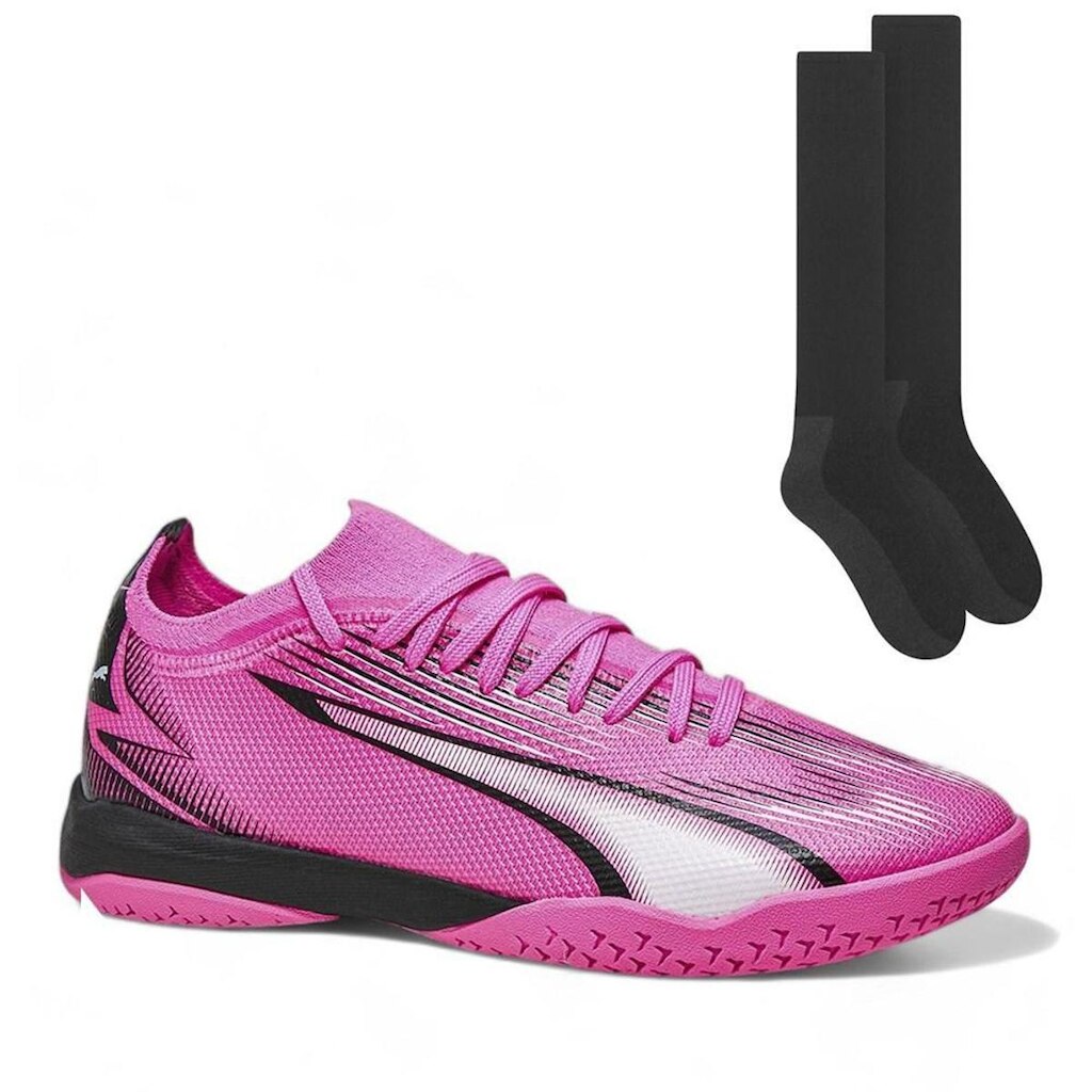 Kit Chuteira Futsal Puma Ultra Match + Par de Mei