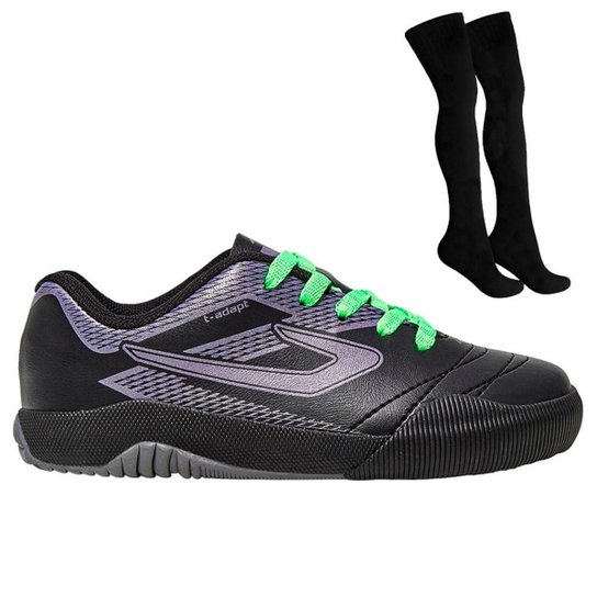 Kit Chuteira Futsal Topper Recreio VII Infantil +