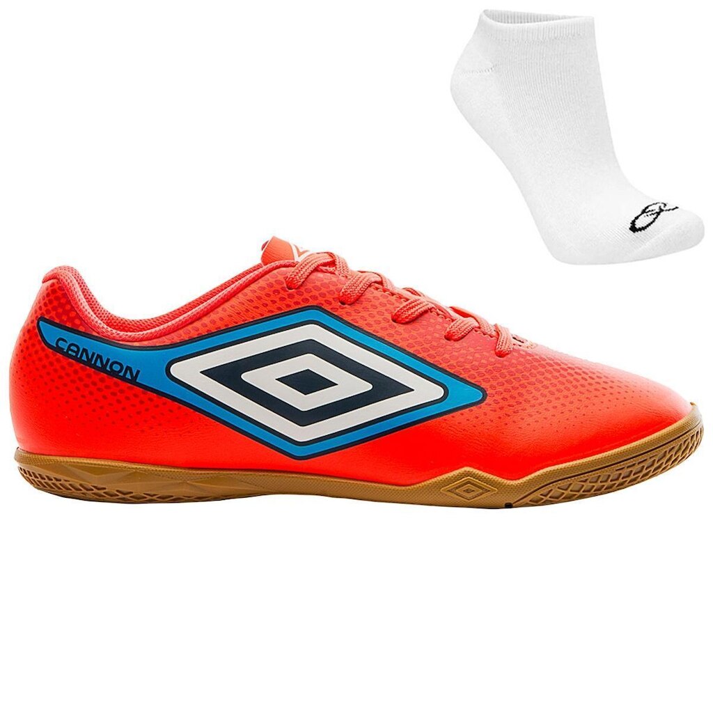 Kit Chuteira Futsal Umbro Cannon e Meia