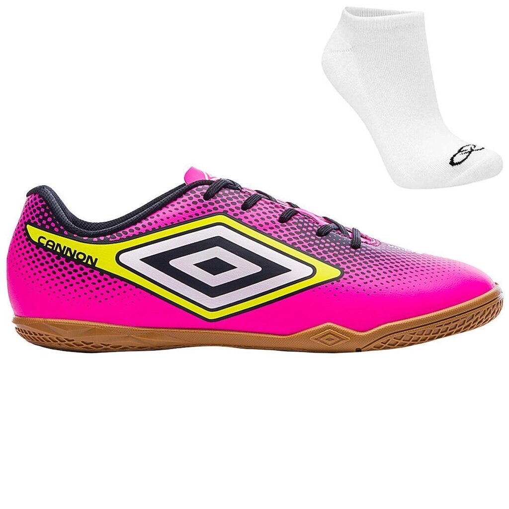 Kit Chuteira Futsal Umbro Cannon e Meia