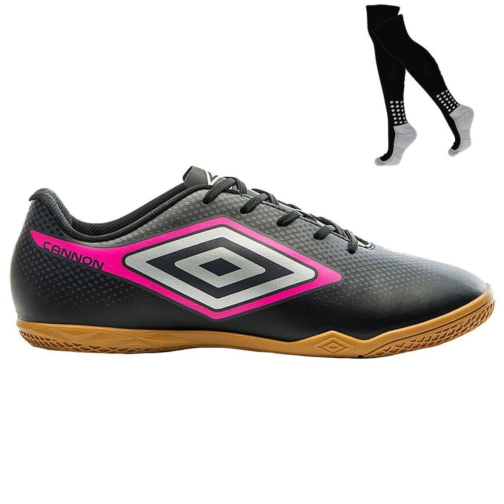 Kit Chuteira Futsal Umbro Cannon e Meião