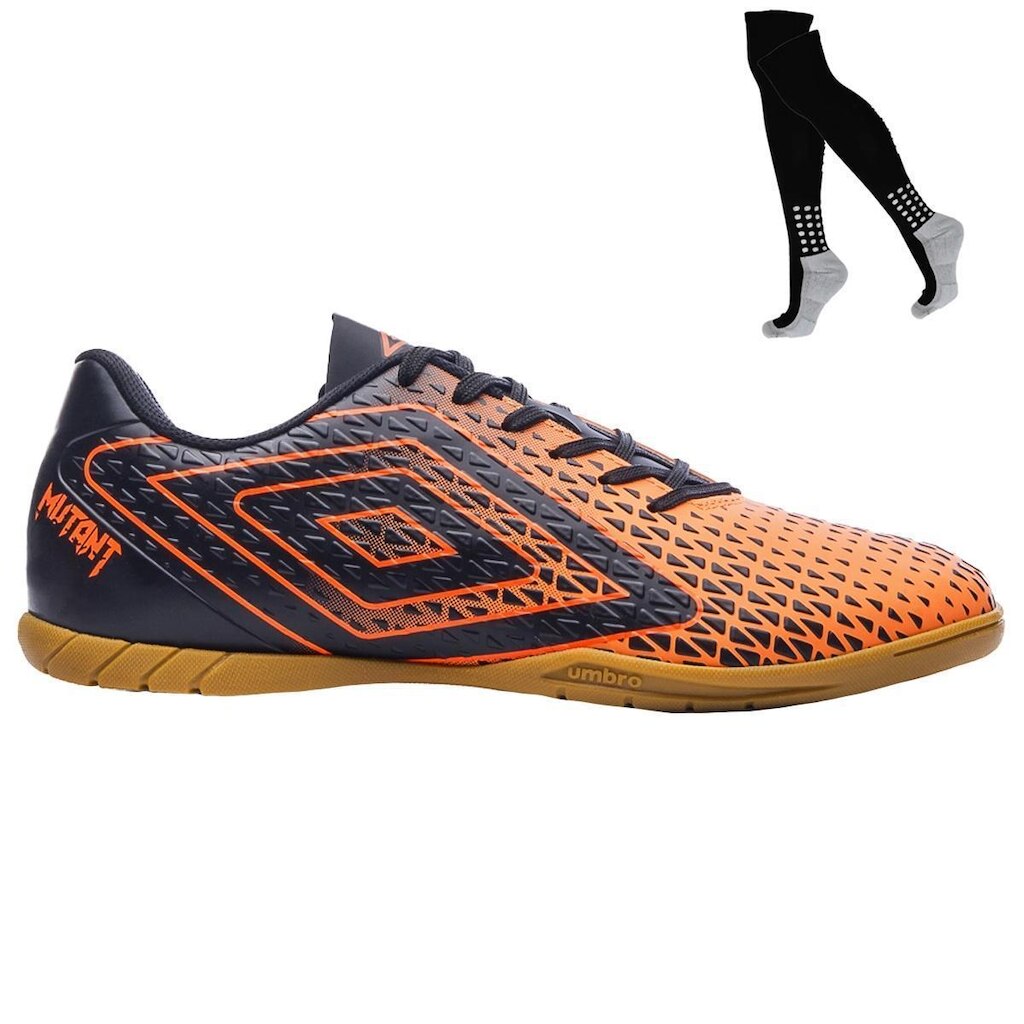 Kit Chuteira Futsal Umbro Mutant e Meião