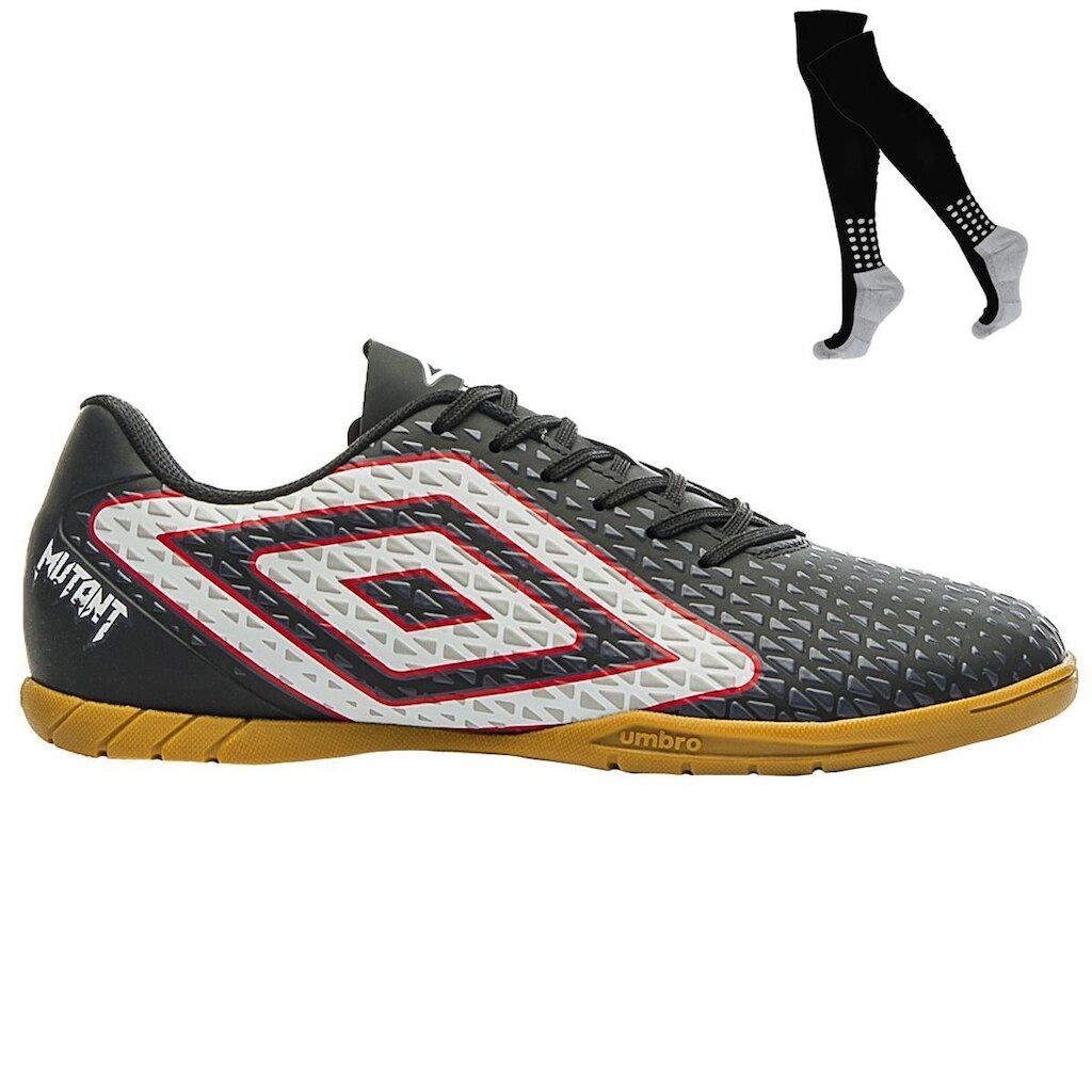 Kit Chuteira Futsal Umbro Mutant e Meião