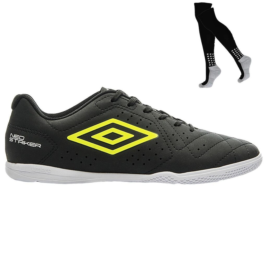 Kit Chuteira Futsal Umbro Neo Striker e Meião