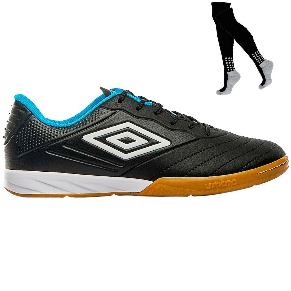 Kit Chuteira Futsal Umbro Tocco III Club e Meião