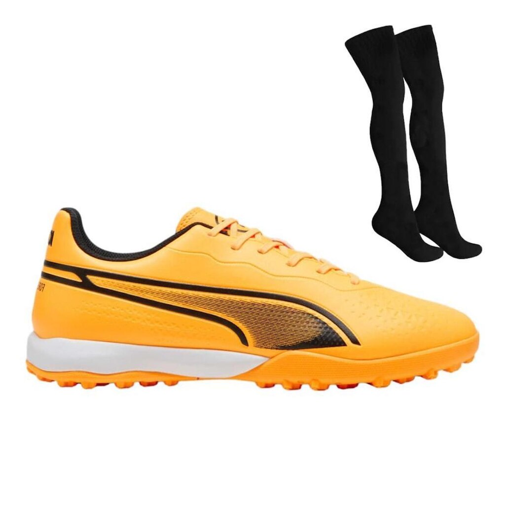 Kit Chuteira Society Puma King Match + Par de Mei