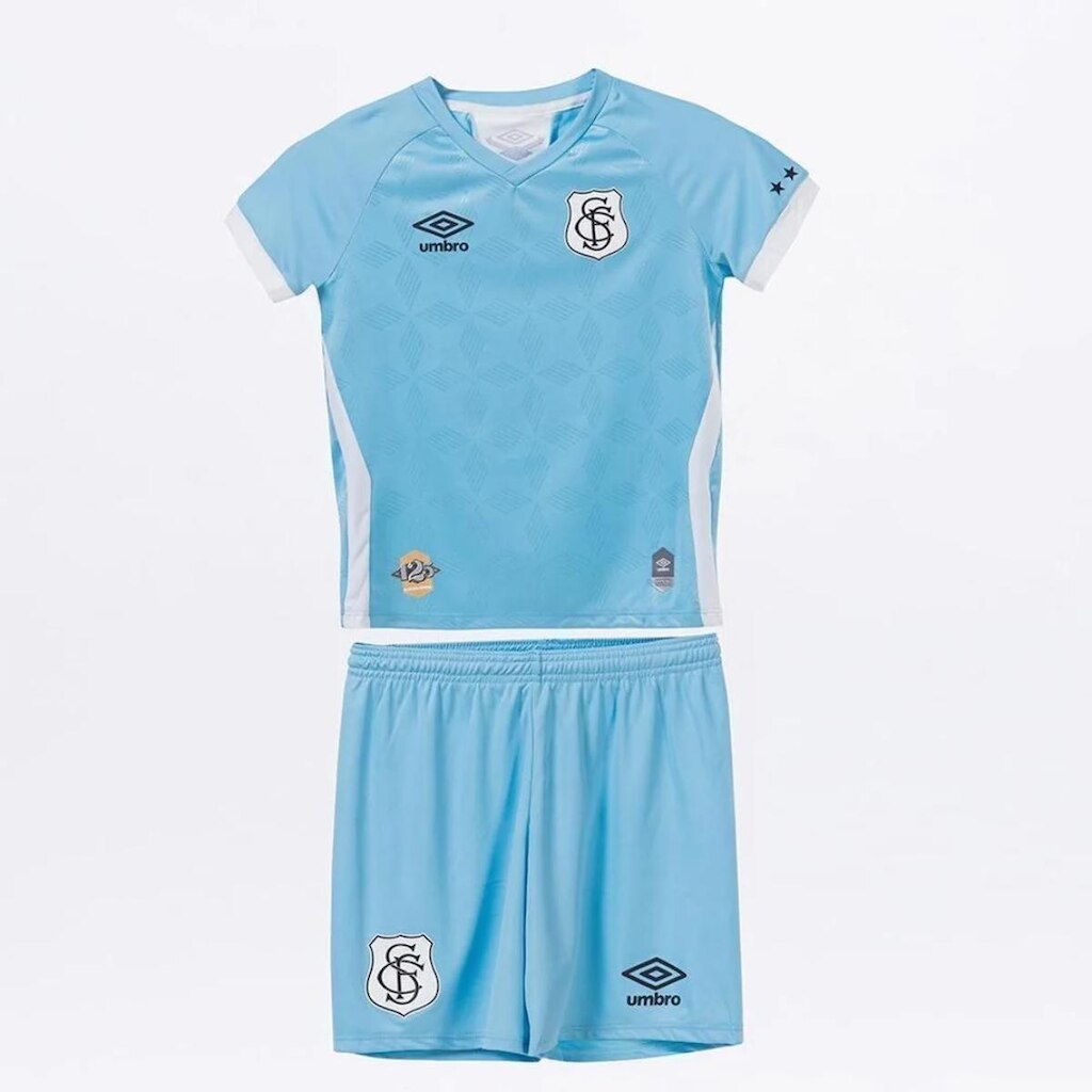 Kit Clube Santos III 20/21 Umbro Infantil