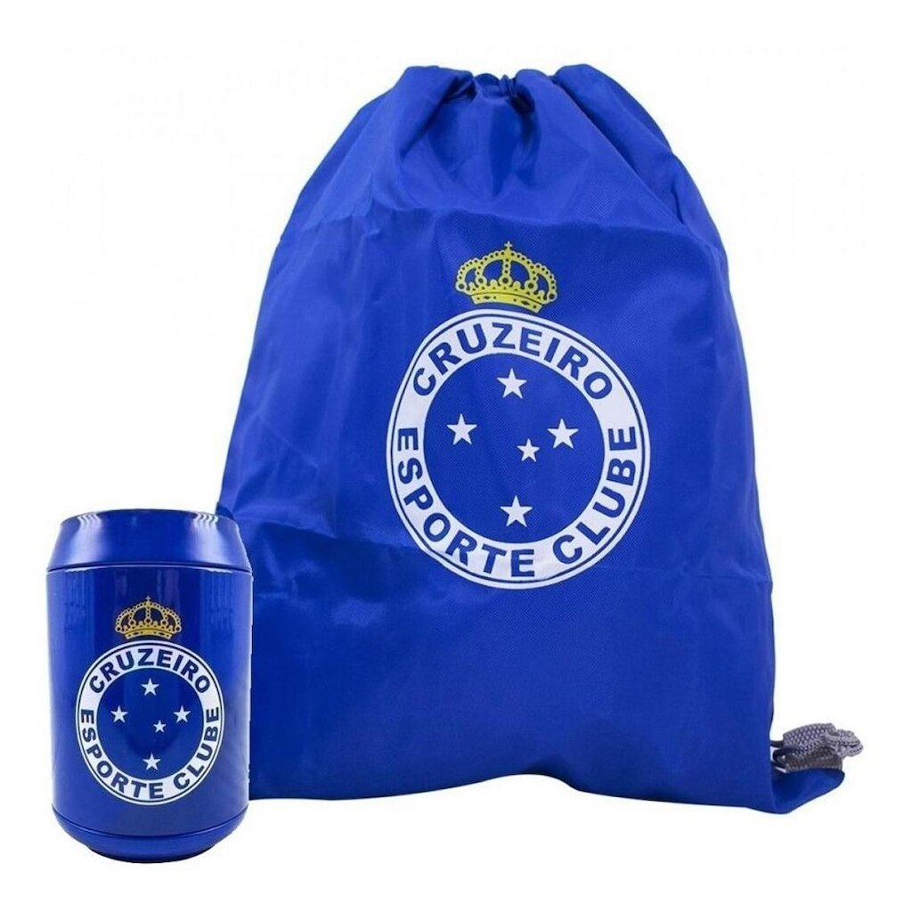 Kit Cofre Lata Mochila Sacola- Cruzeiro