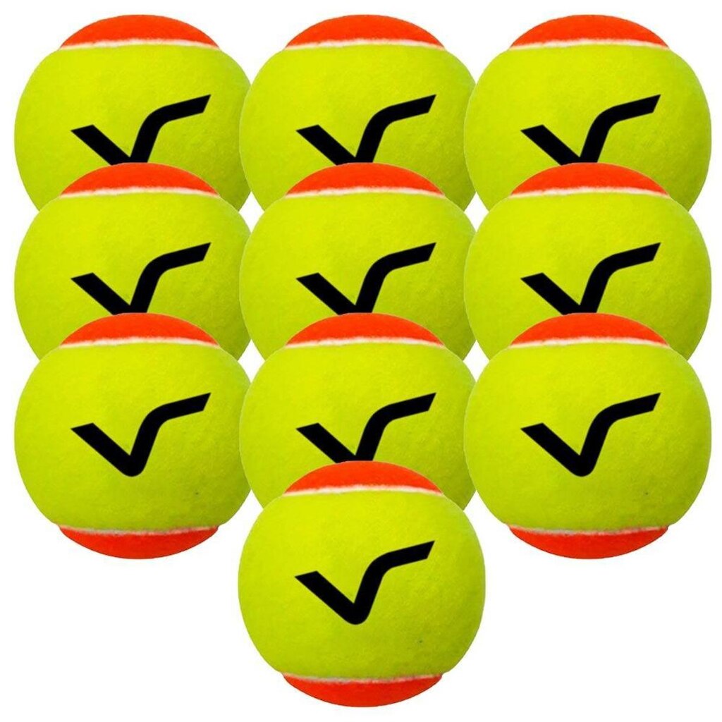 Kit Com 10 Bolas Para Beach Tennis Vg+