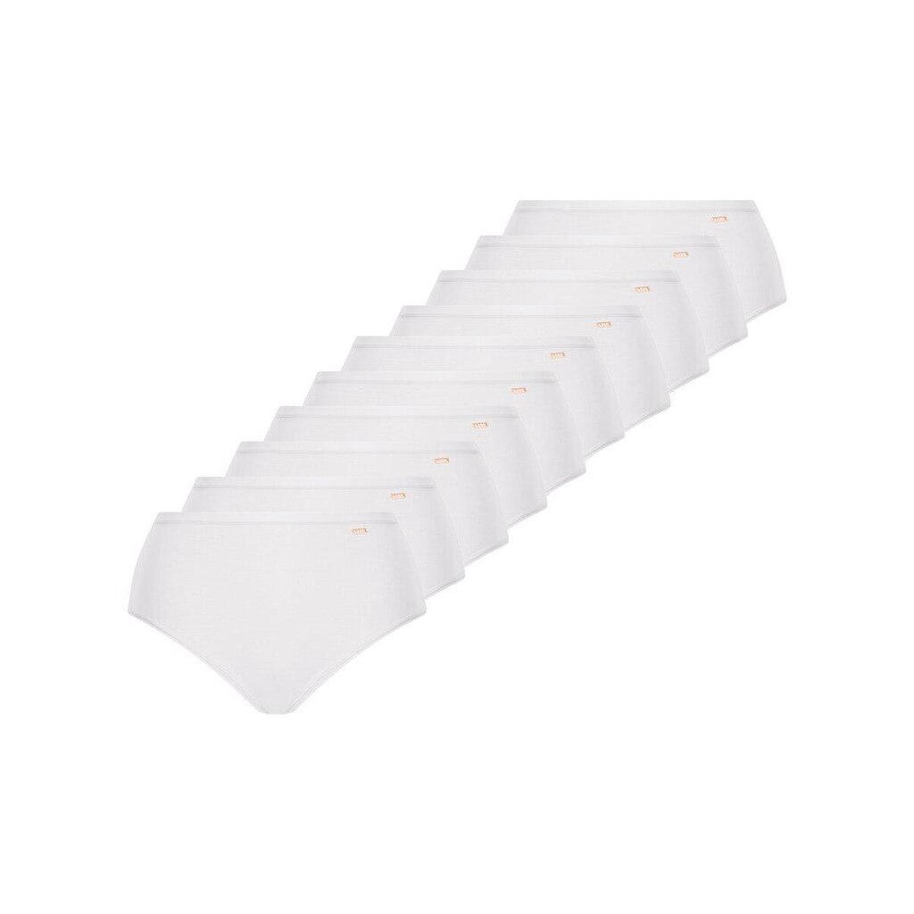 Kit com 10 Calcinhas Alta Loba 40351-005 Branco