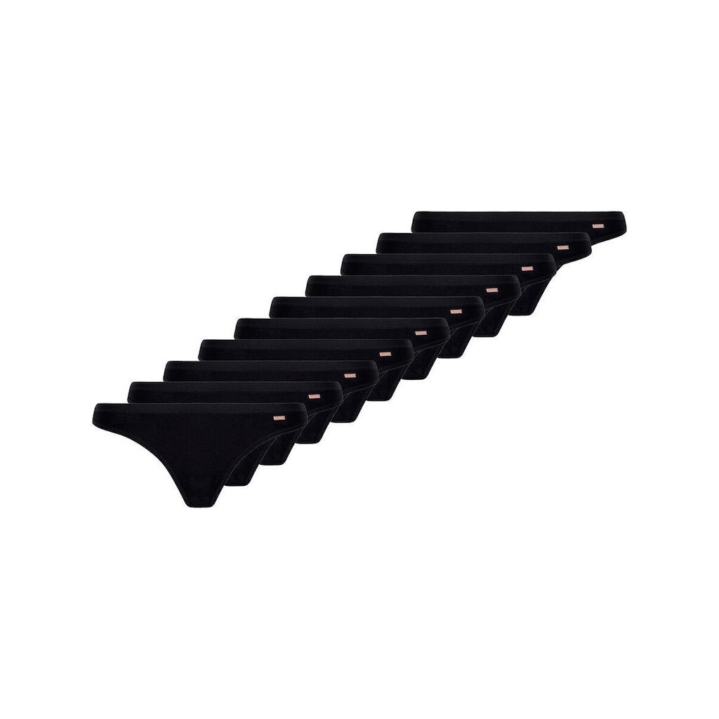 Kit com 10 Calcinhas Tanga Loba 40354-001 Cinza