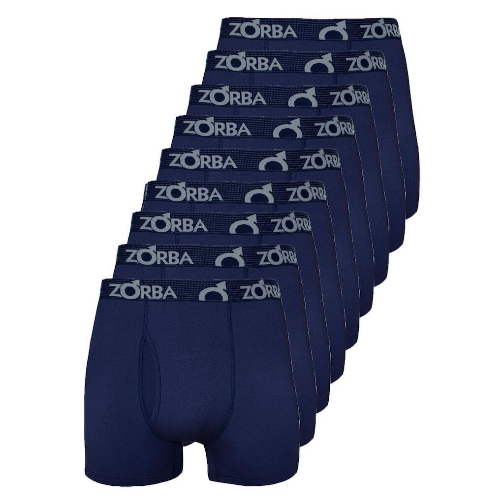 Kit com 10 Cuecas Boxer com Abertura Zorba 848