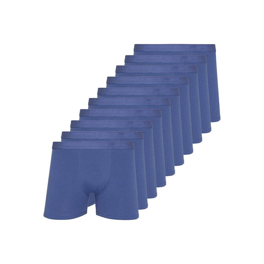 Kit com 10 Cuecas Boxer Lupo 784-017 Branco