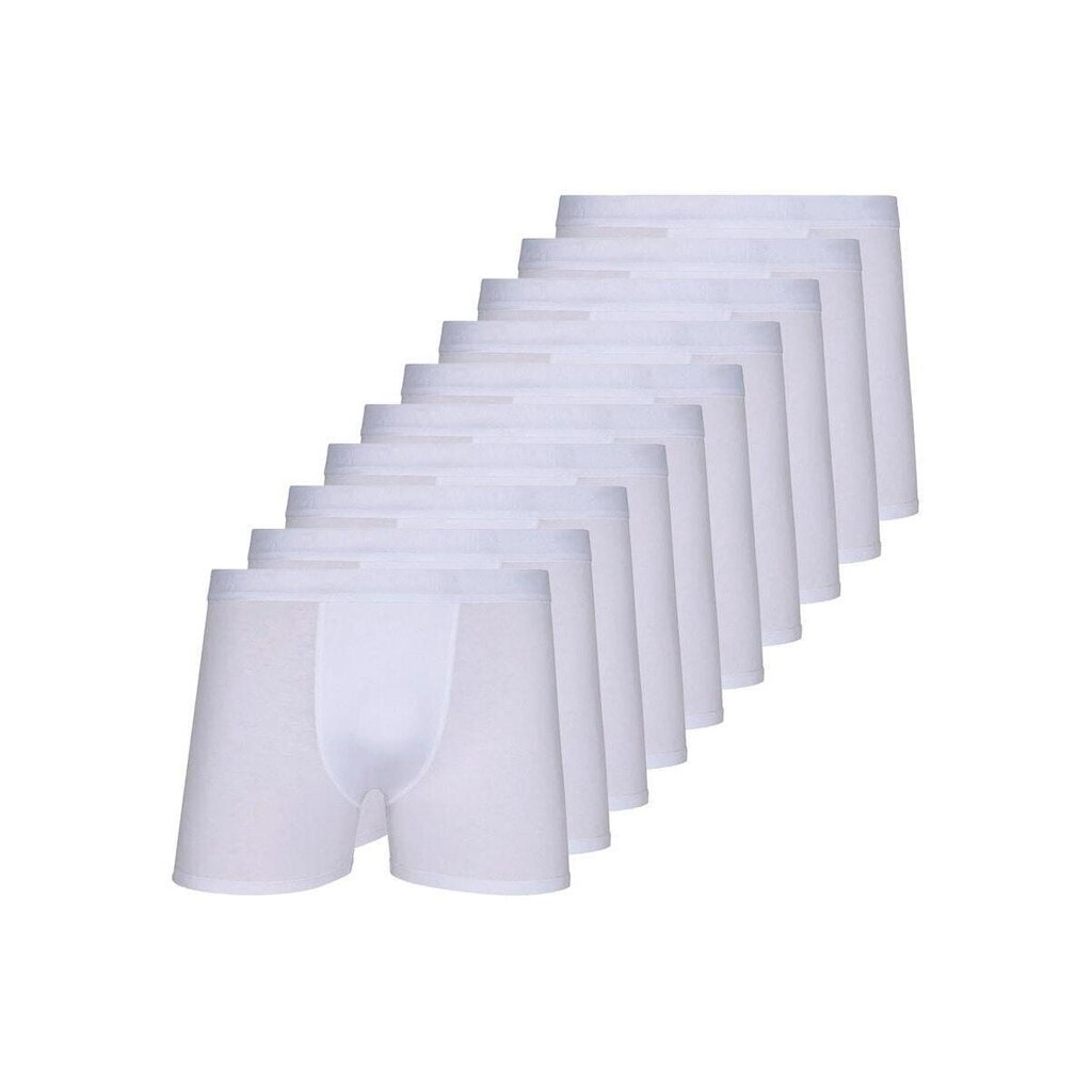 Kit com 10 Cuecas Boxer Lupo 784-017 Branco