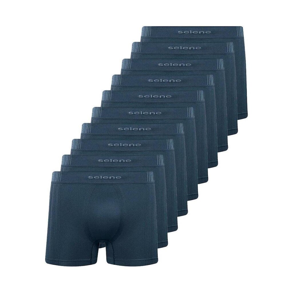 Kit com 10 Cuecas Boxer Selene 11070-002/003/440
