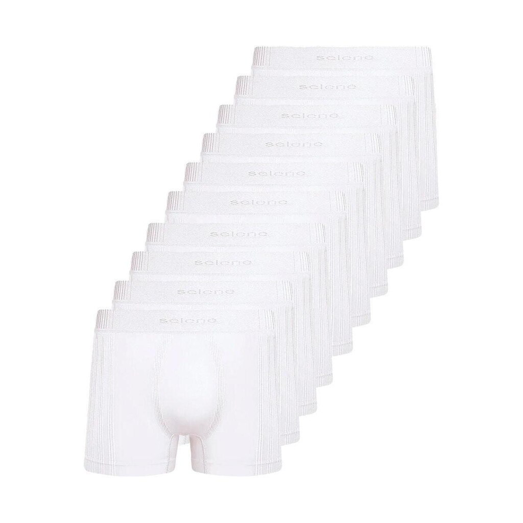 Kit com 10 Cuecas Boxer Selene 11070-002/003/440