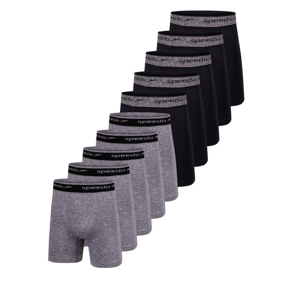 Kit com 10 Cuecas Boxer Speedo 4278