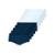 Kit com 10 Cuecas Slip Lupo com Abertura 546-002 - Azul