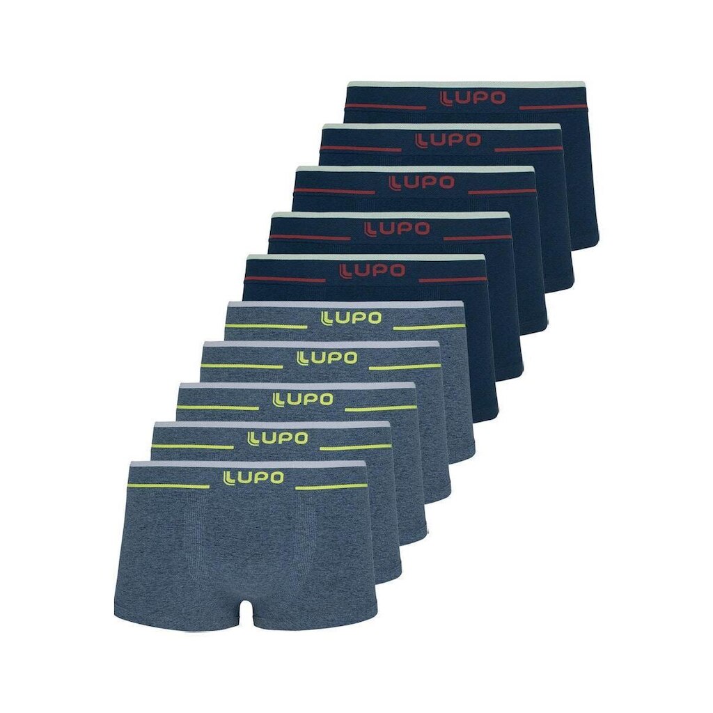 Kit com 10 Cuecas Sunga Lupo 526-001