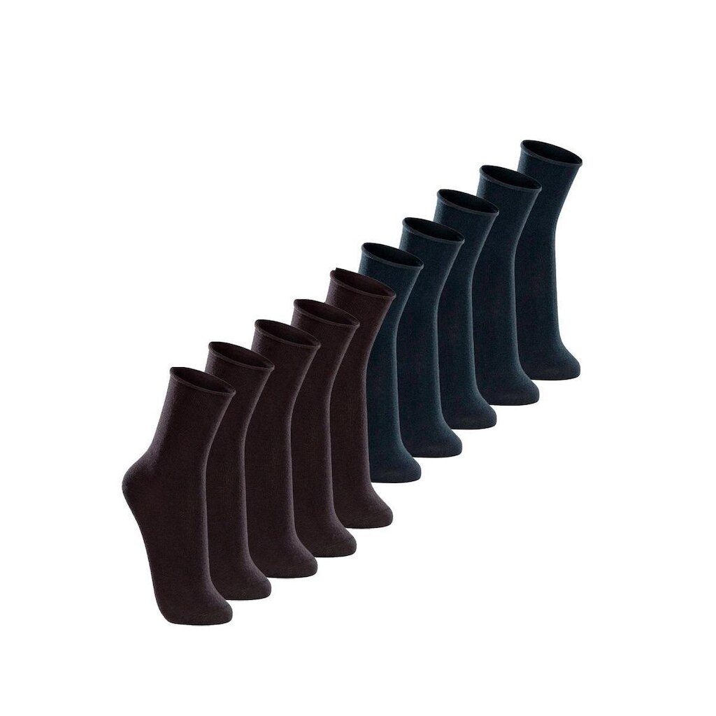 Kit com 10 Pares de Meias sem Punho Casual Lupo 1275-011