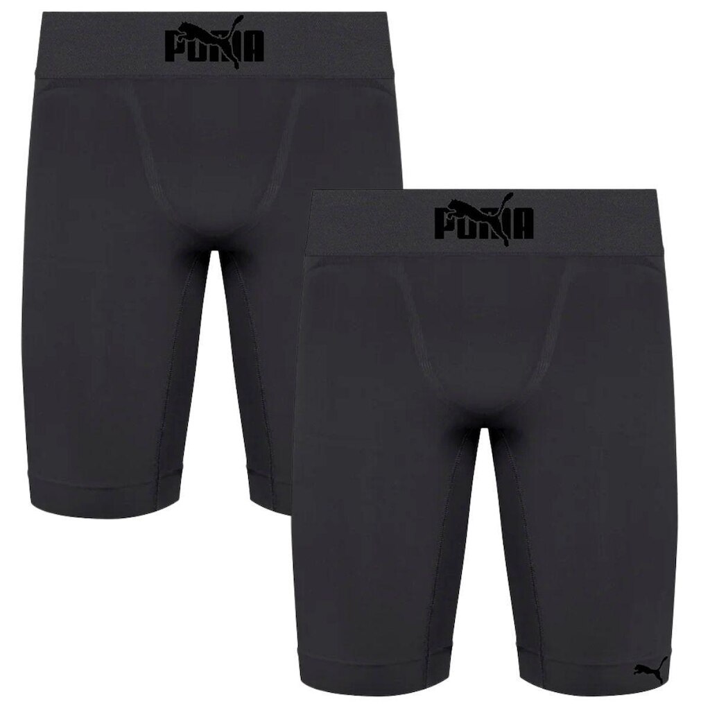 Kit com 2 Bermudas Térmicas Masculina Puma Sem Costura