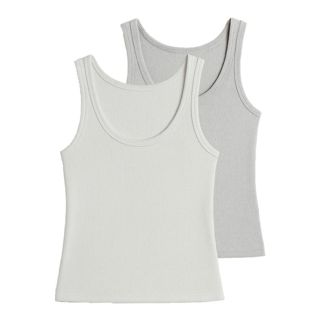 Kit com 2 Blusas Feminina Regata Hering N1te