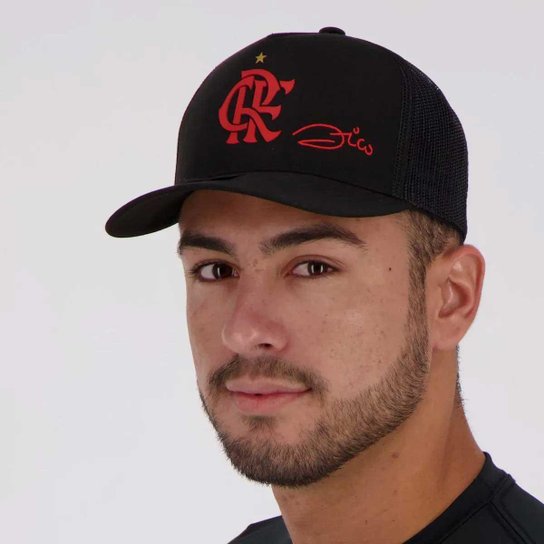 Kit com 2 Bonés Flamengo Zico