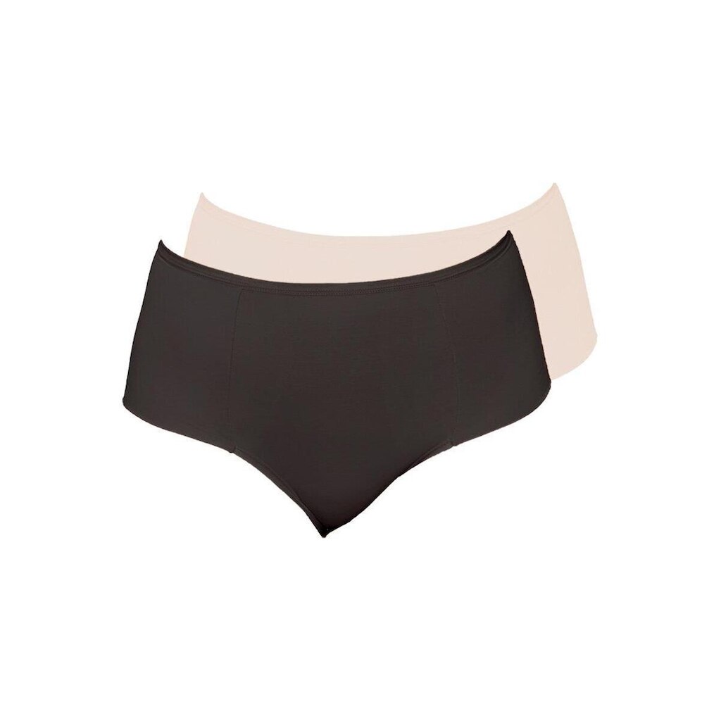 Kit com 2 Calcinhas Alta Blissy Maxi Triumph 24965 Branco