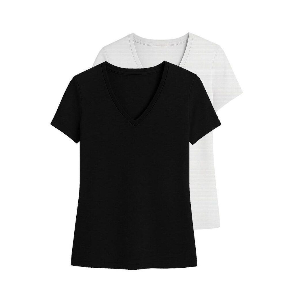 Kit com 2 Camisetas Feminina Hering 02tq