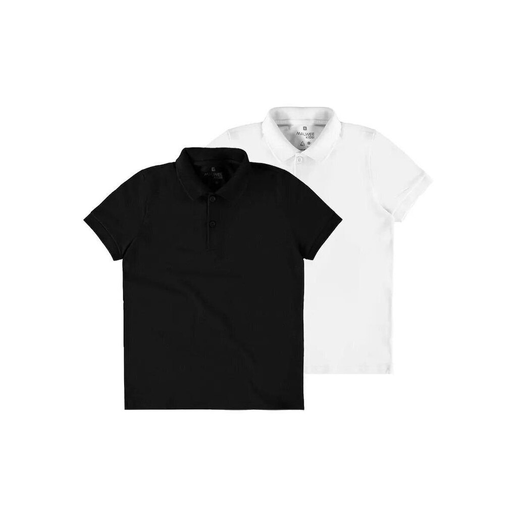 Kit com 2 Camisetas Polo Infantil Menino Malwee 1000111119