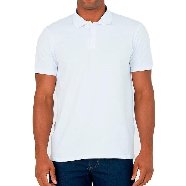Kit com 2 Camisetas Polo Masculina Malwee 1000004425 Branco