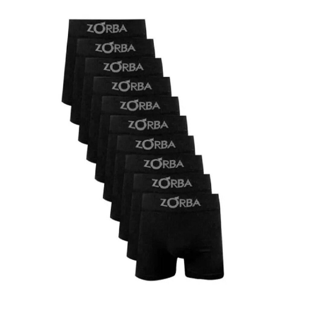 Kit Com 2 Cuecas Boxer Algodão Sem Costura Zorba 781