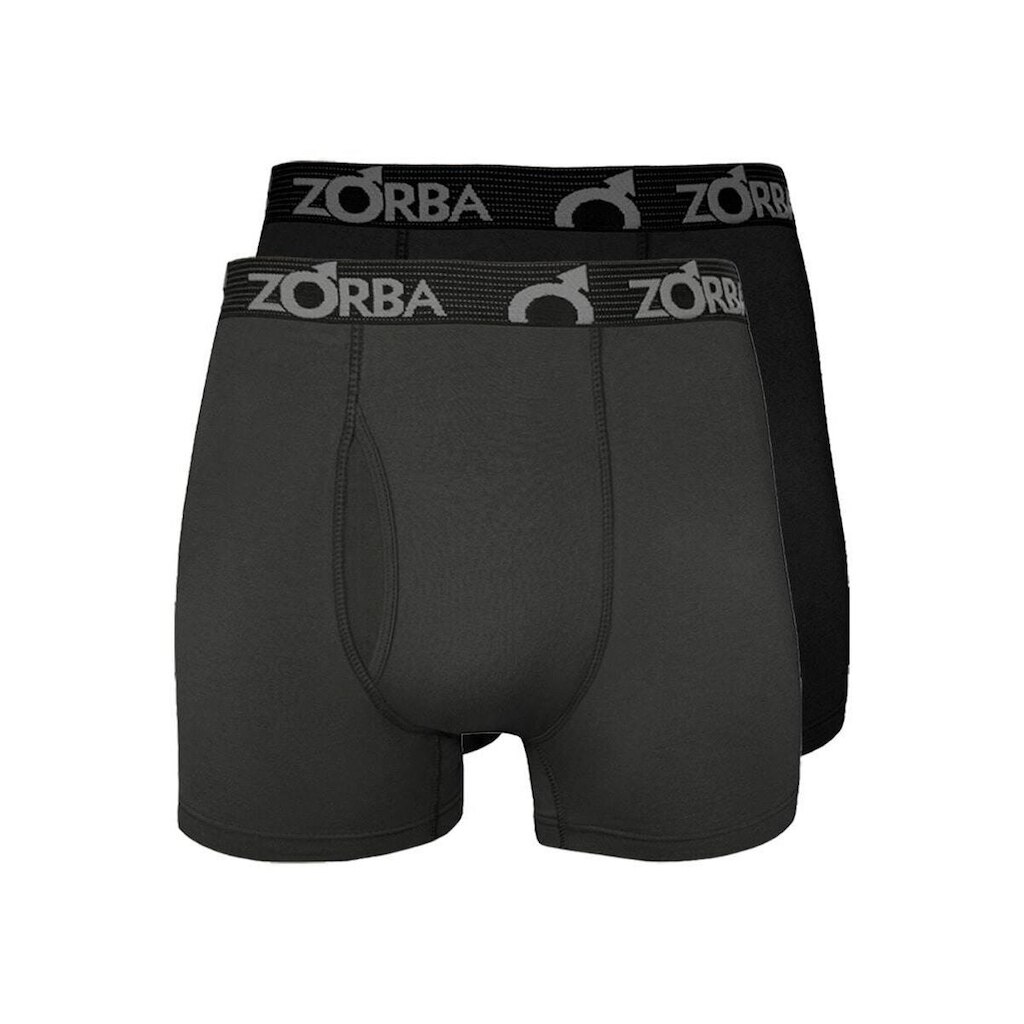Kit com 2 Cuecas Boxer com Abertura Zorba 848