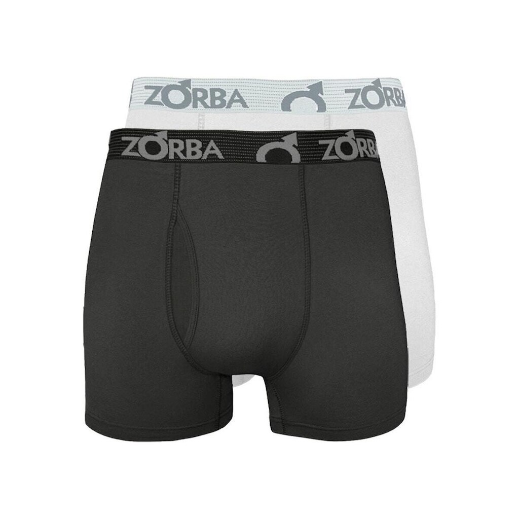 Kit com 2 Cuecas Boxer com Abertura Zorba 848