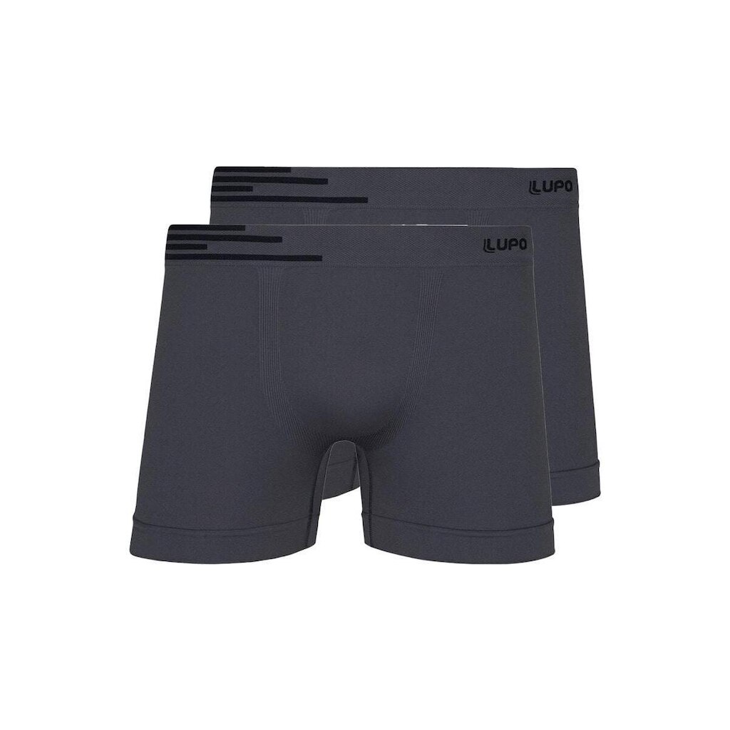 Kit com 2 Cuecas Boxer Lupo 436-002 Vermelho