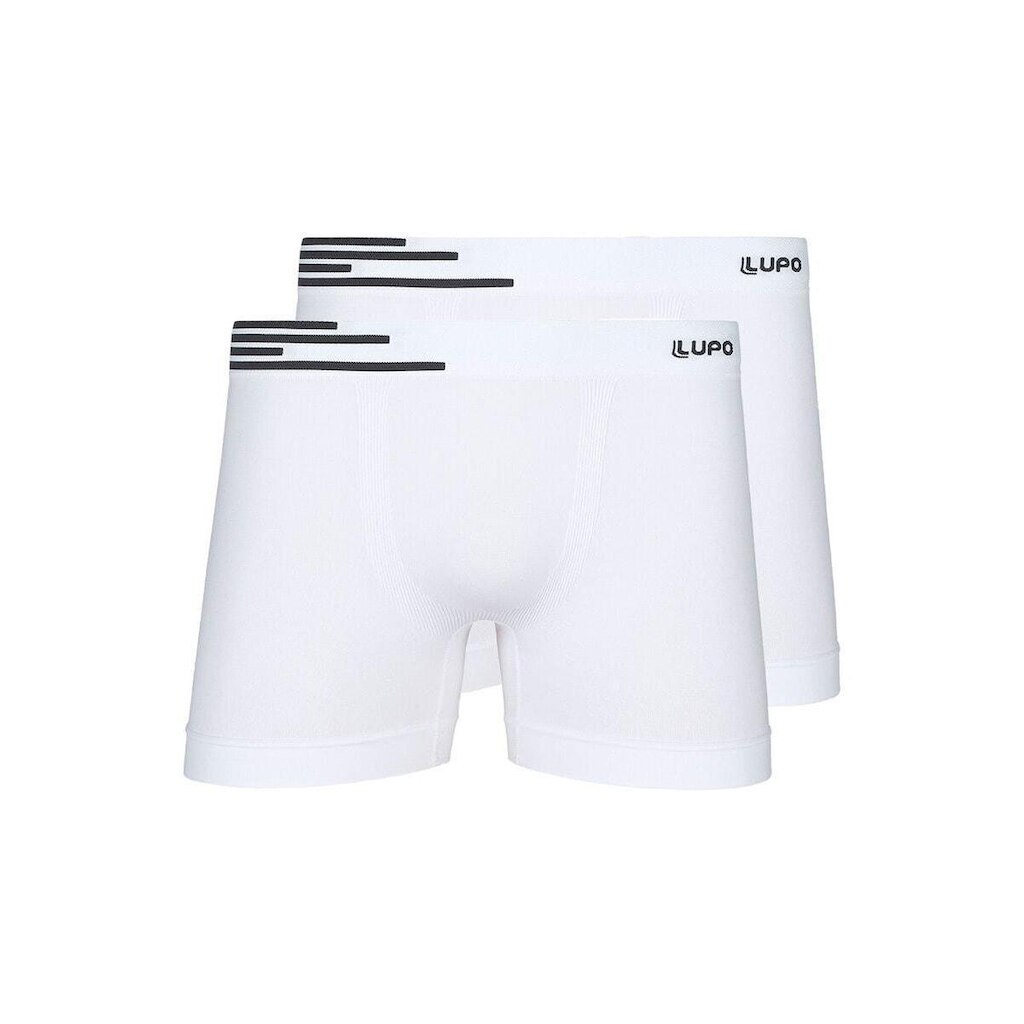 Kit com 2 Cuecas Boxer Lupo 436-002 Vermelho