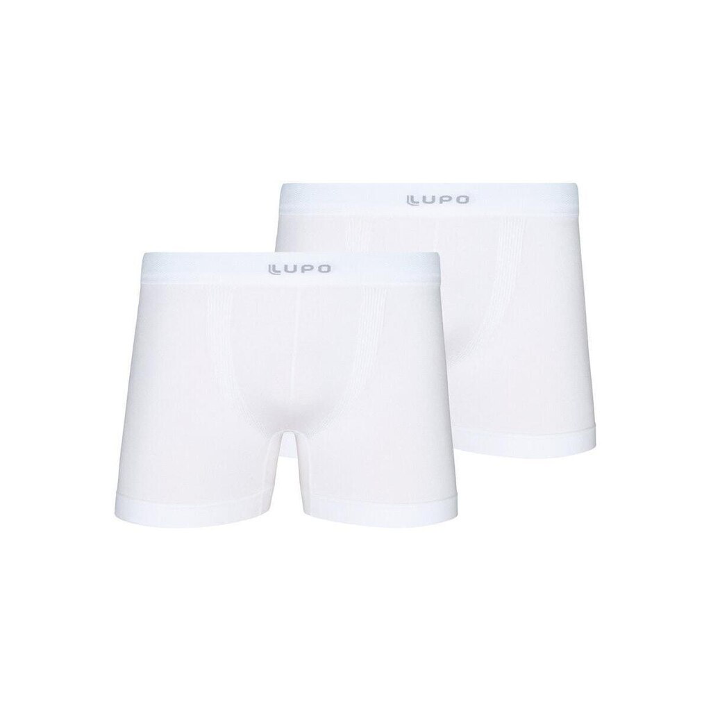 Kit com 2 Cuecas Boxer Lupo 661-001 Azul Marinho