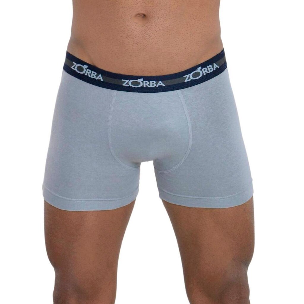 KIT com 2 Cuecas boxer max em algodão masculina Zorba